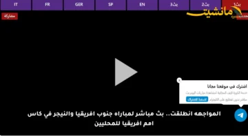 المواجهة انطلقت.. بث مباشر لمباراة جنوب إفريقيا والنيجر في كأس أمم إفريقيا للمحليين